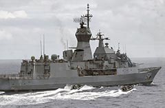 HMAS Parramatta Op Argos